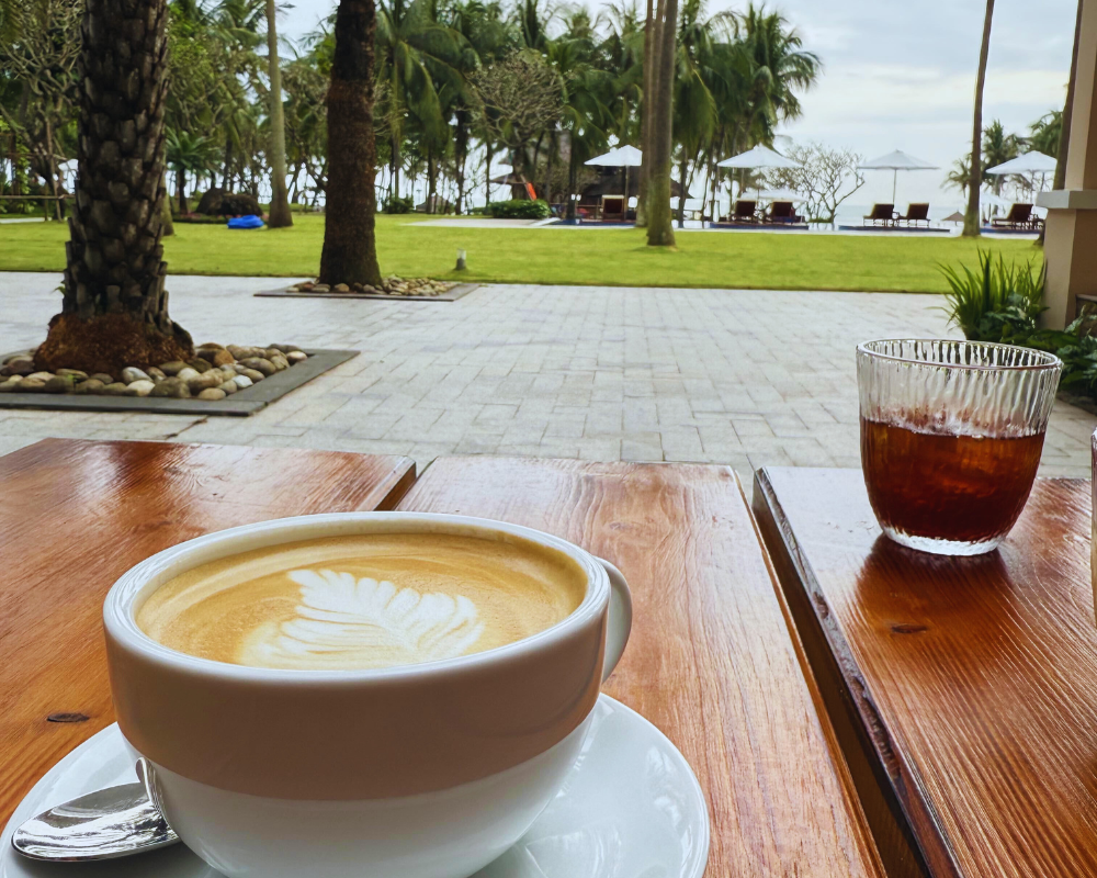 ベトナム、ダナンのホテル風景